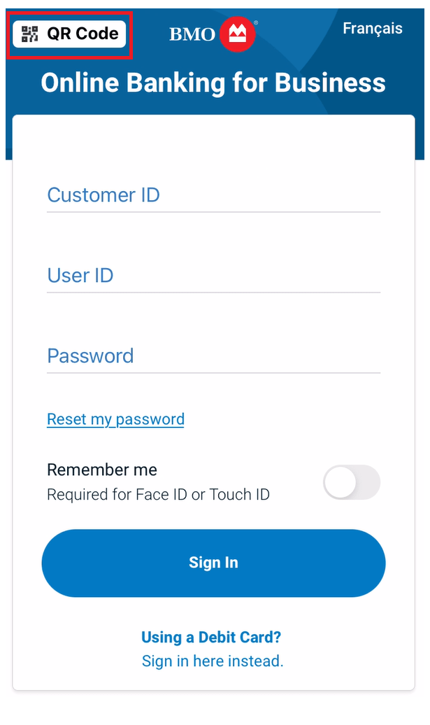 Online Banking for Business